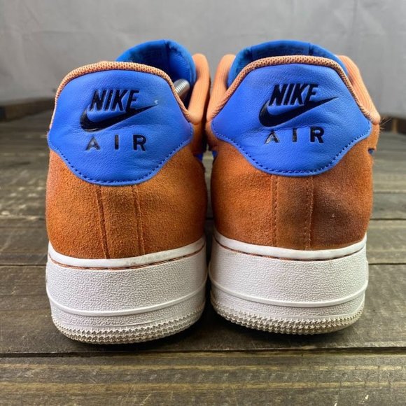 Nike Air Force 1 '07 LV8 Men's Size 13 CW7300 800 Orange Trance AF1 Sneakers - Picture 10 of 13